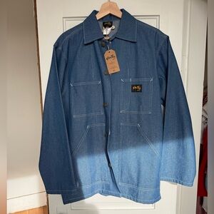 Stan Ray Shop Jacket - Denim Chore Coat Small